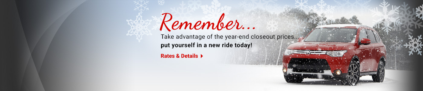 Remember. . .Year End Closeout Prices
